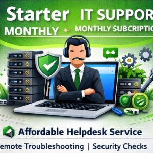 Starter IT Support – Monthly Subscription